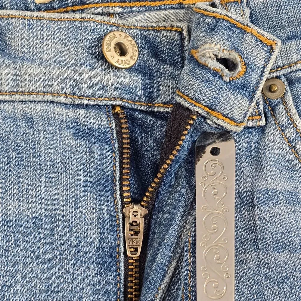 BALDWIN denim Sz Size 27x29 Stella Harvey Mid-rise Straight